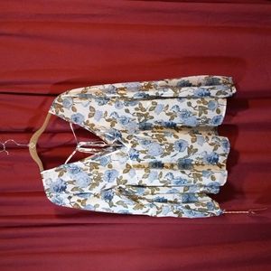 Massimo floral sheer